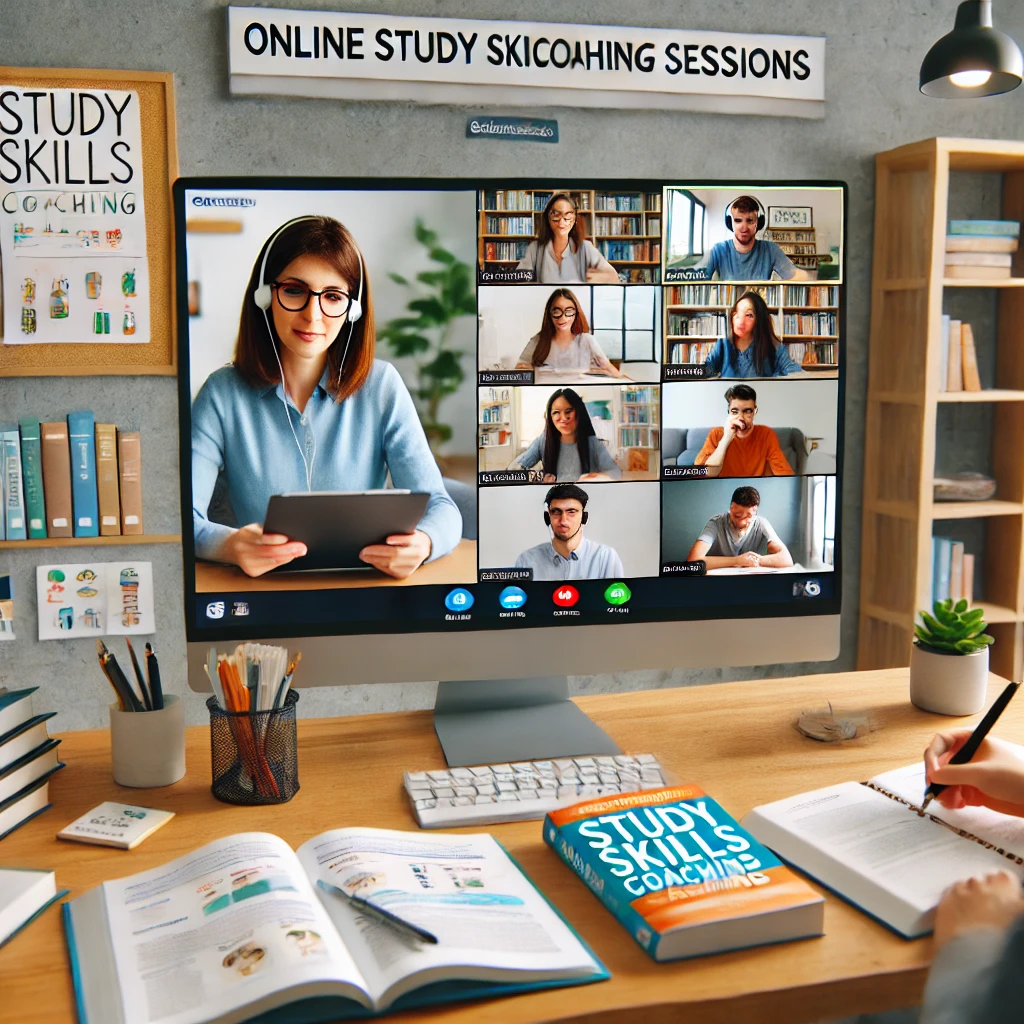 Online Study Skills Coaching Sessions